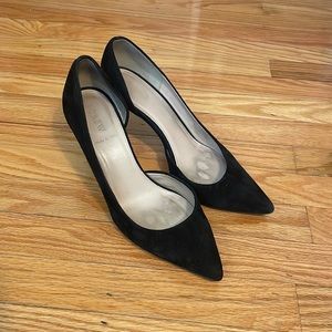 J. Crew pumps heels. Used but still good condition. Black. Size 8.5